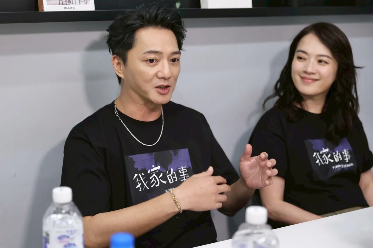 蓝苇华谈大女儿。彭欣伟摄