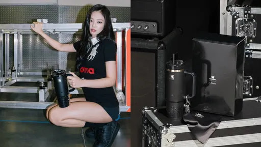 Jennie保温杯「联名典藏礼盒」袭台!亲笔签名坐镇松烟快闪店
