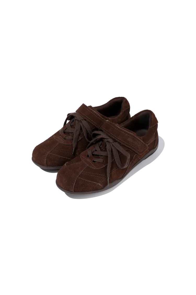 Marithé Francois Girbaud麂皮德訓女鞋，4290元。品牌提供