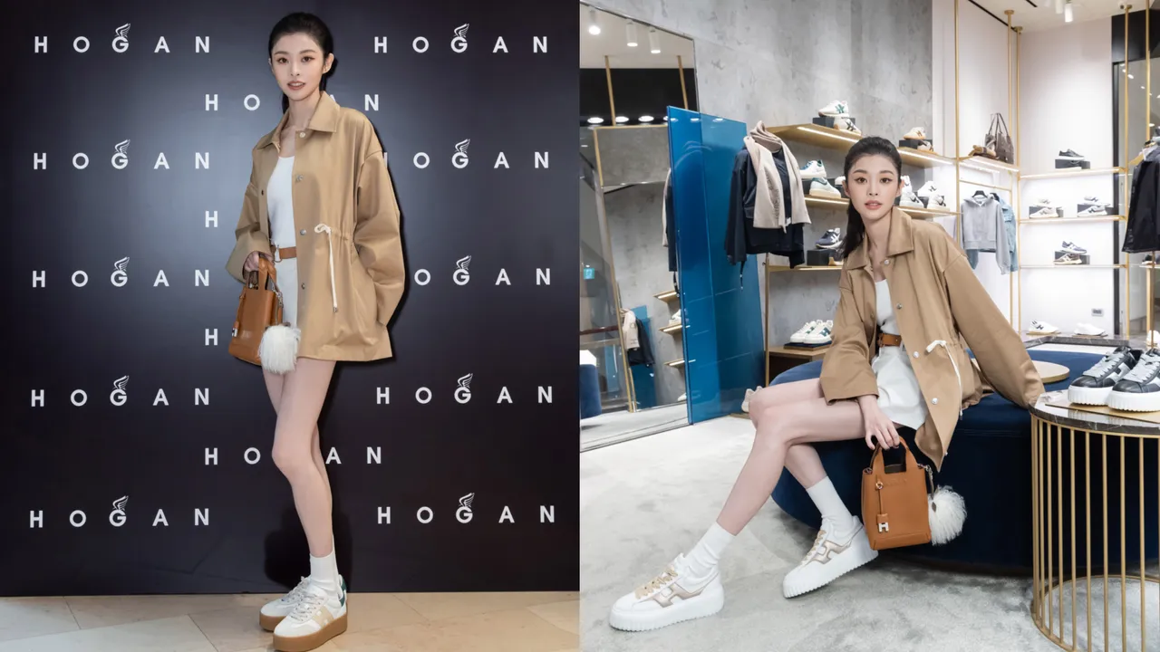 詹子萱今日出席HOGAN 2025秋冬系列發表。品牌提供