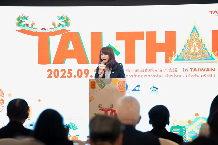 台灣觀光協會長簡余晏提出將與泰國共同打造亞洲的朝聖之路。台灣觀光協會提供