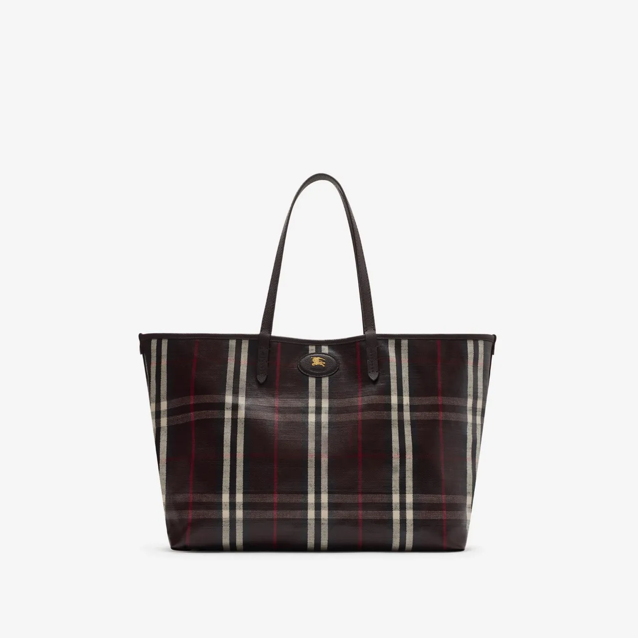 BURBERRY红木色中型Highlands托特包,5万9000元。品牌提供