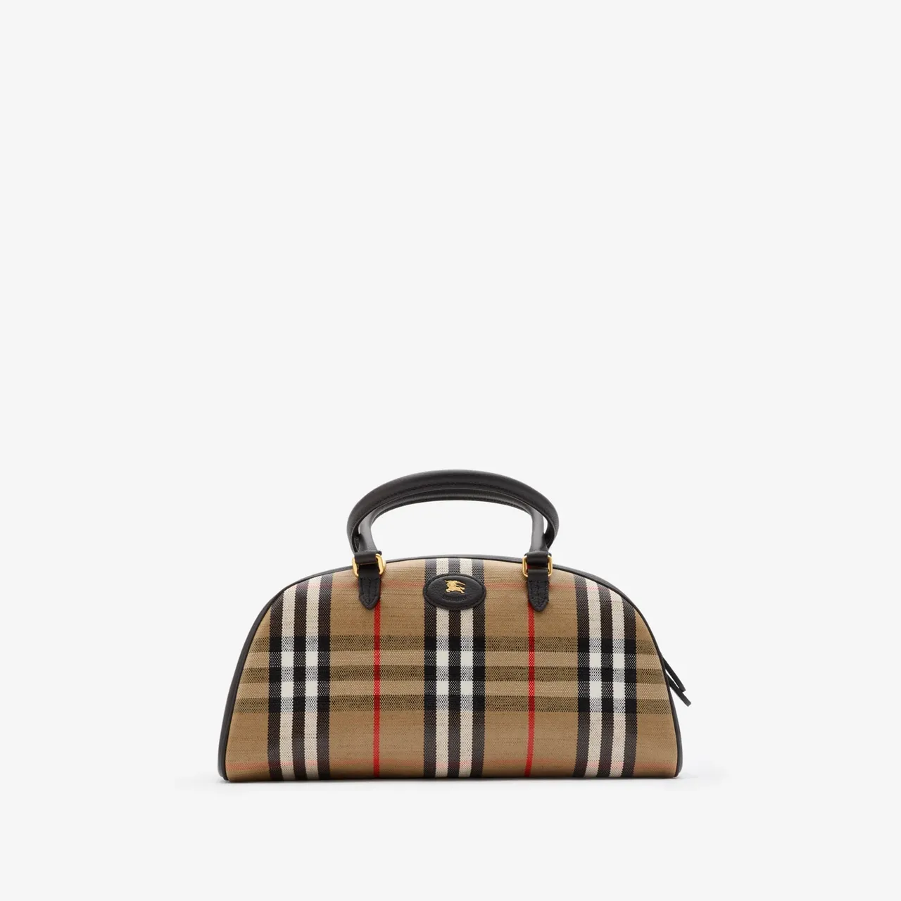 BURBERRY沙色Highlands保龄球包,6万9000元。品牌提供