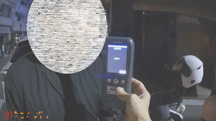 周男酒測值超標。民眾提供