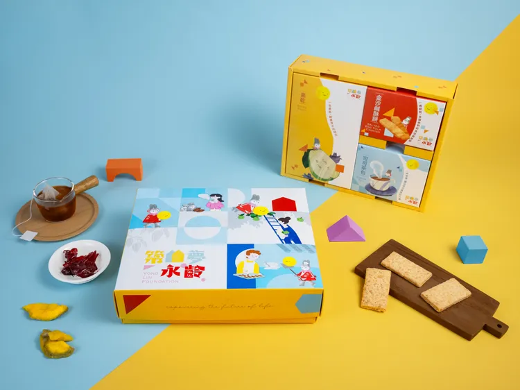 築夢永齡中秋禮盒。永齡基金會提供