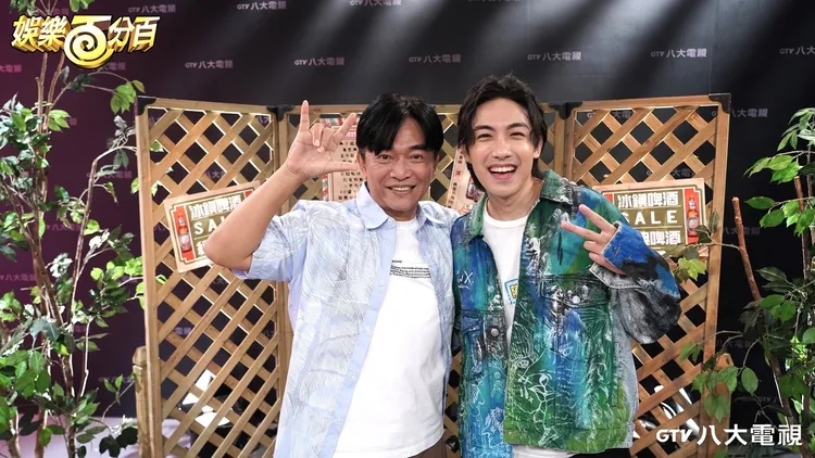 （左起）吳宗憲、陳守恩。八大電視提供