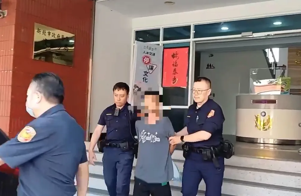 许姓车手送办。警方提供