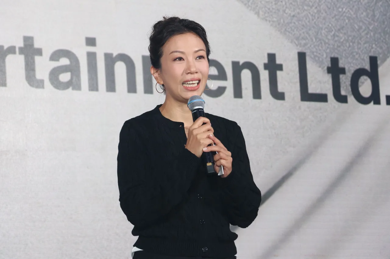 林有慧开心分享爸爸林光宁病况「每天都在进步」。庄宗达摄