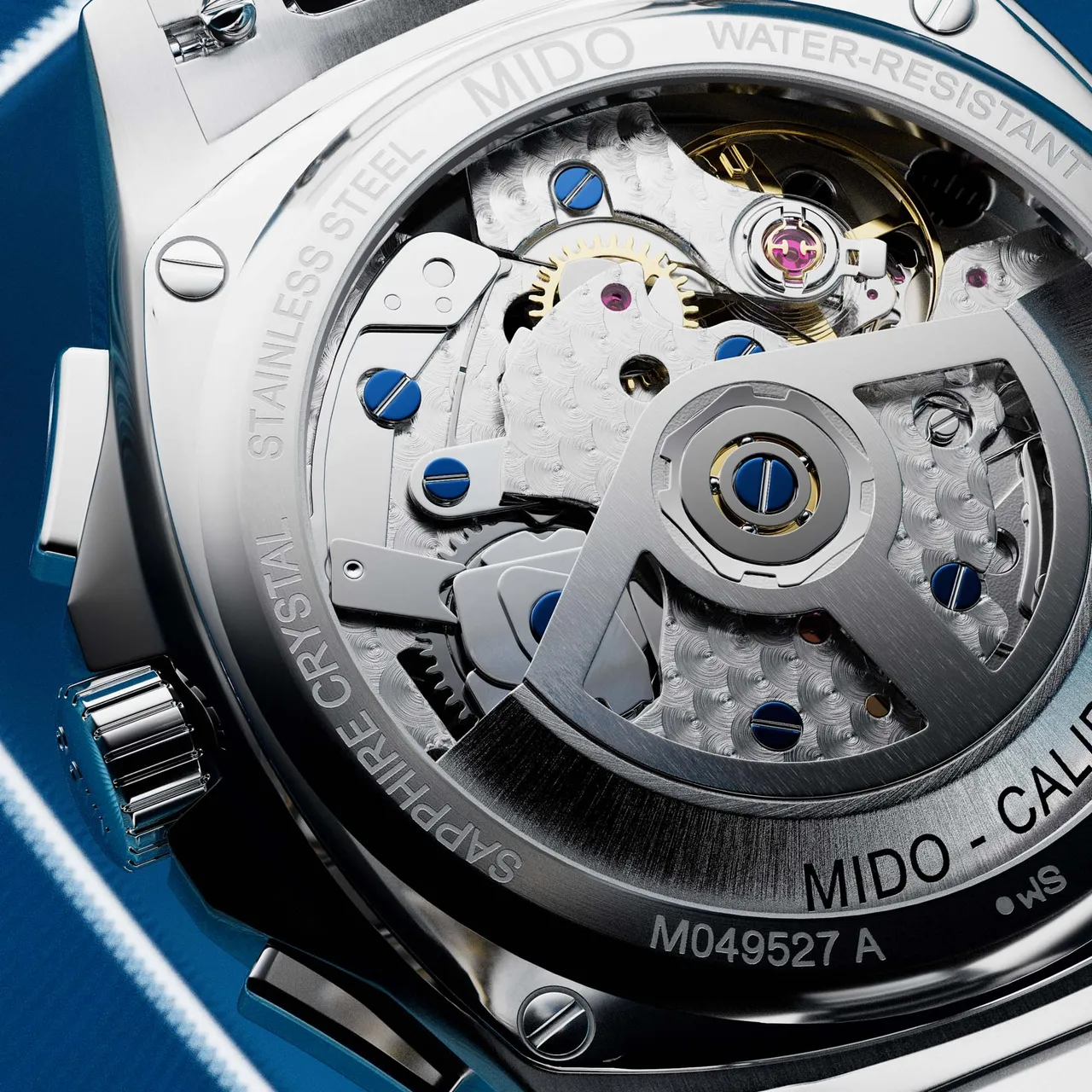 Multifort TV Chronograph搭载了瑞士自动上链的Caliber 60机芯。品牌提供