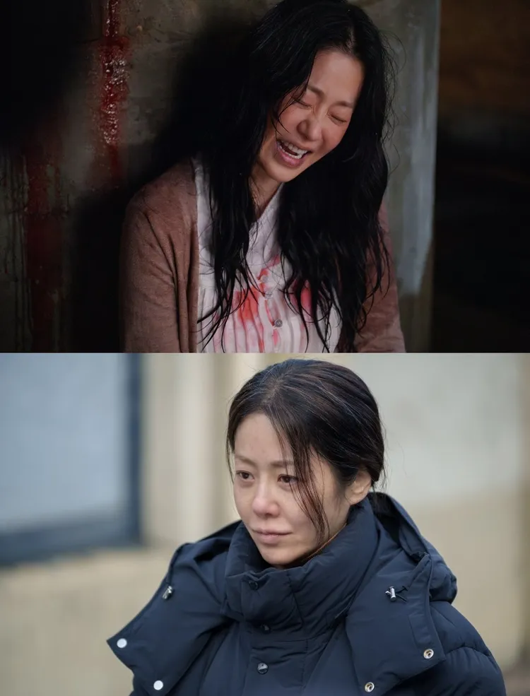 高賢廷演活《家母螳螂》殺人犯，時而詭笑，時而冷靜的瘋狂演技，讓觀眾看了發毛。翻攝SBS