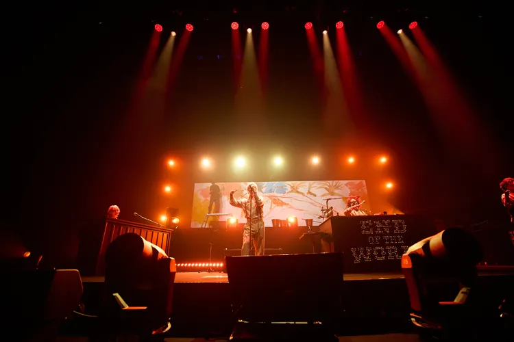 SEKAI NO OWARI今晚在台北流行音樂中心開唱，吸引4500人朝聖。大鴻藝術提供