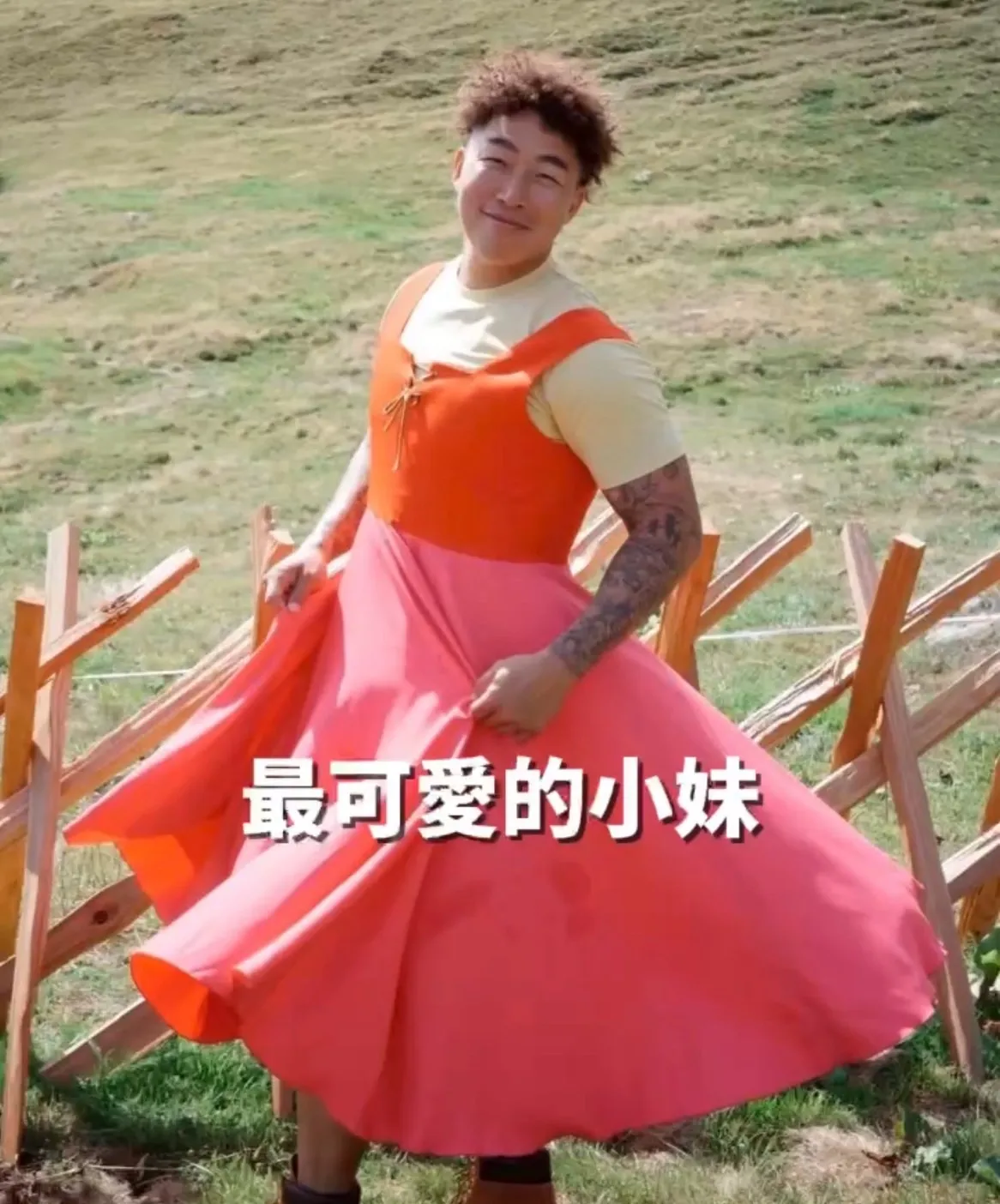 郭泓志換女裝。好看娛樂提供