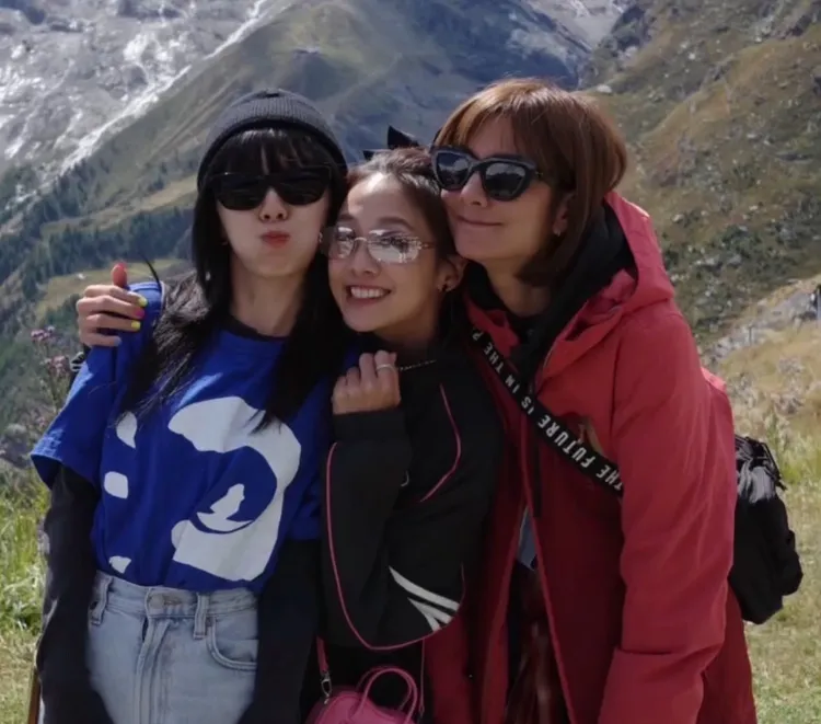 （左起）白安、鬼鬼、莎莎。好看娛樂提供