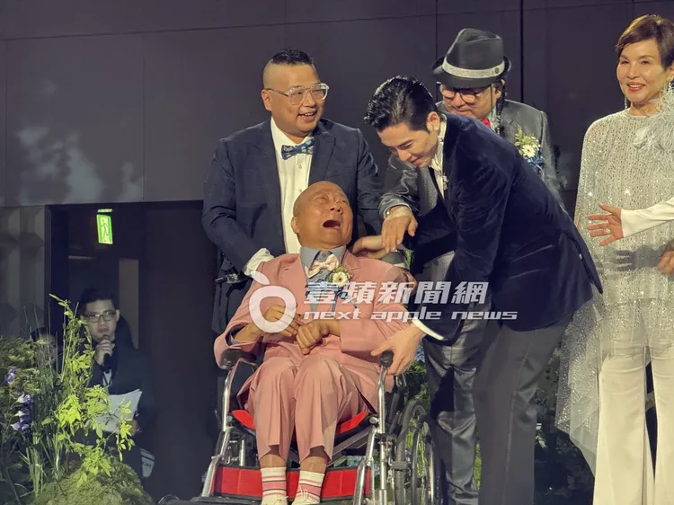 林光寧去年出席女兒Summer與蕭敬騰的婚禮。資料照片