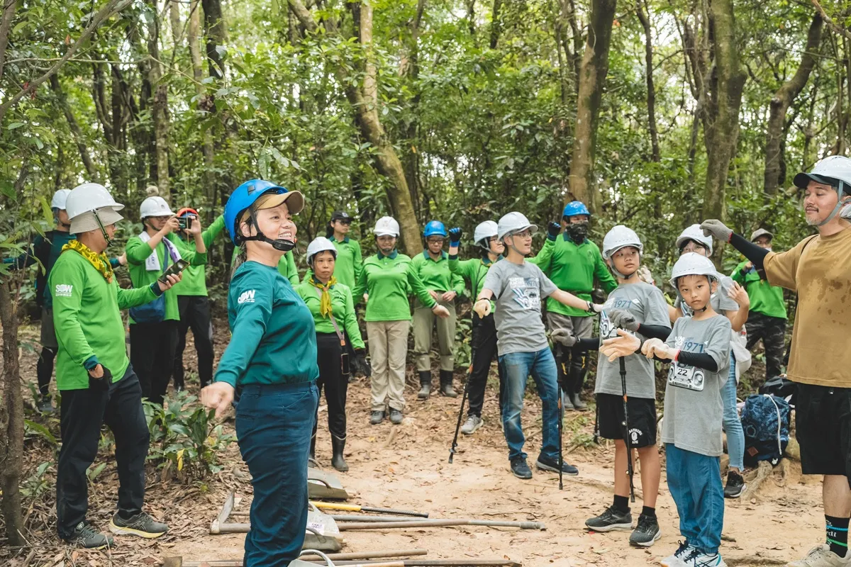 本次活动选址大仑尾山及翠山步道,两地皆具特殊生态价值。业者提供