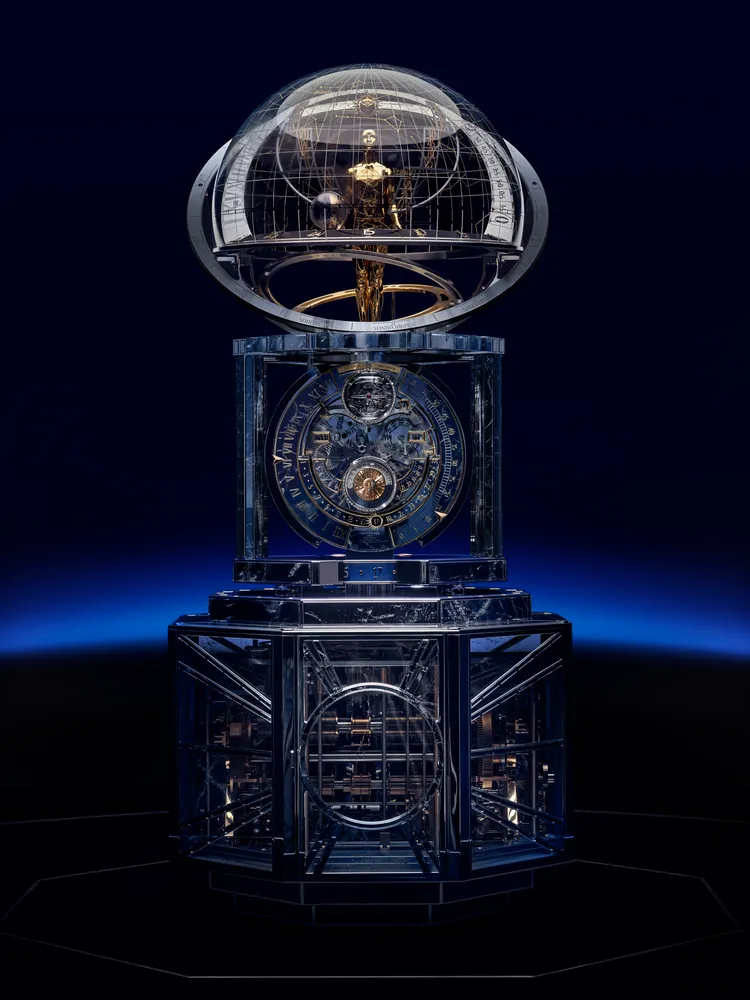 La Quête du Temps天文座鐘。品牌提供