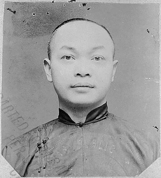 同时具有清朝国籍与美国国籍的黄金德。翻摄wiki/Wong Kim Ark