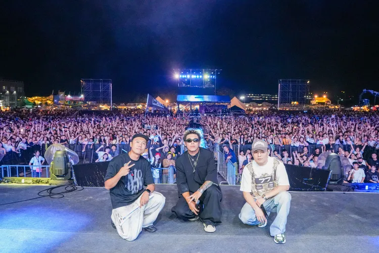 玖壹壹壓軸嗨翻全場。桃園市政府提供