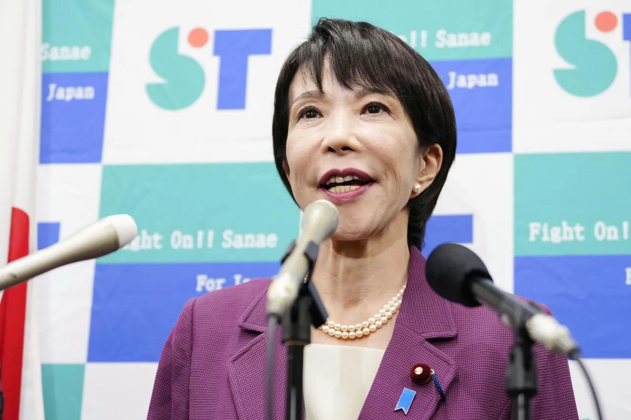 高市早苗被認為是小泉進次郎頭號勁敵。美聯社