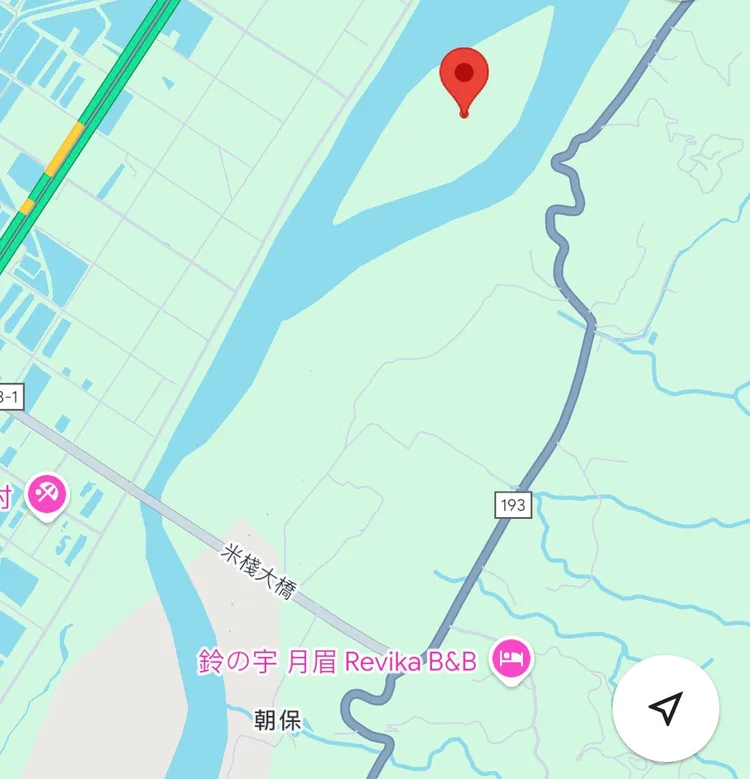 發現遺體的位置圖。警方提供