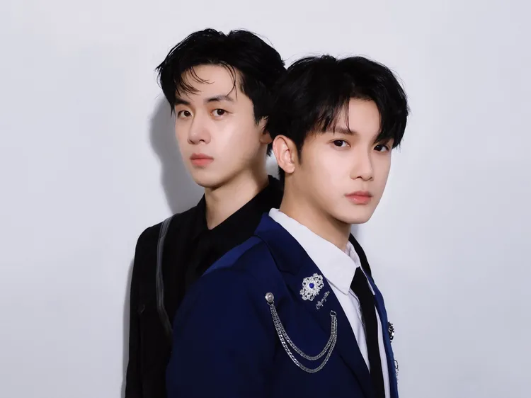 葛兆恩（後）與紀成澔「二搭」合作，新戲火花備受矚目。結果娛樂提供