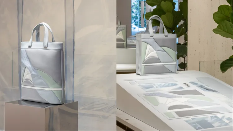 Grace Han舞雲系列藝術包款。品牌提供