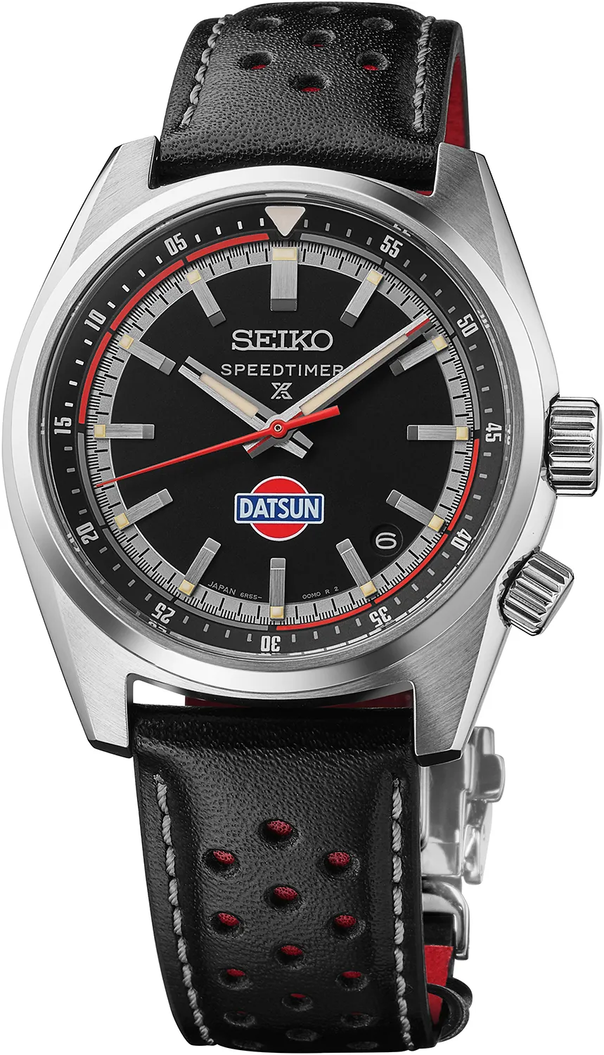 Seiko Prospex Speedtimer X Datsun 240Z联名表款SPB517J1,4万1000元。品牌提供