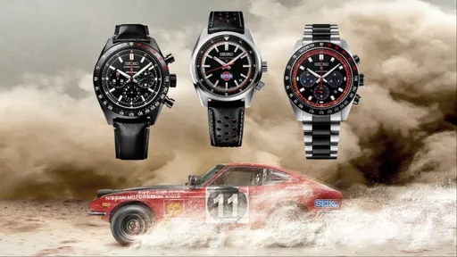 Seiko端Speedtimer新作 紅黑配色重現「惡魔Z」經典賽車魂