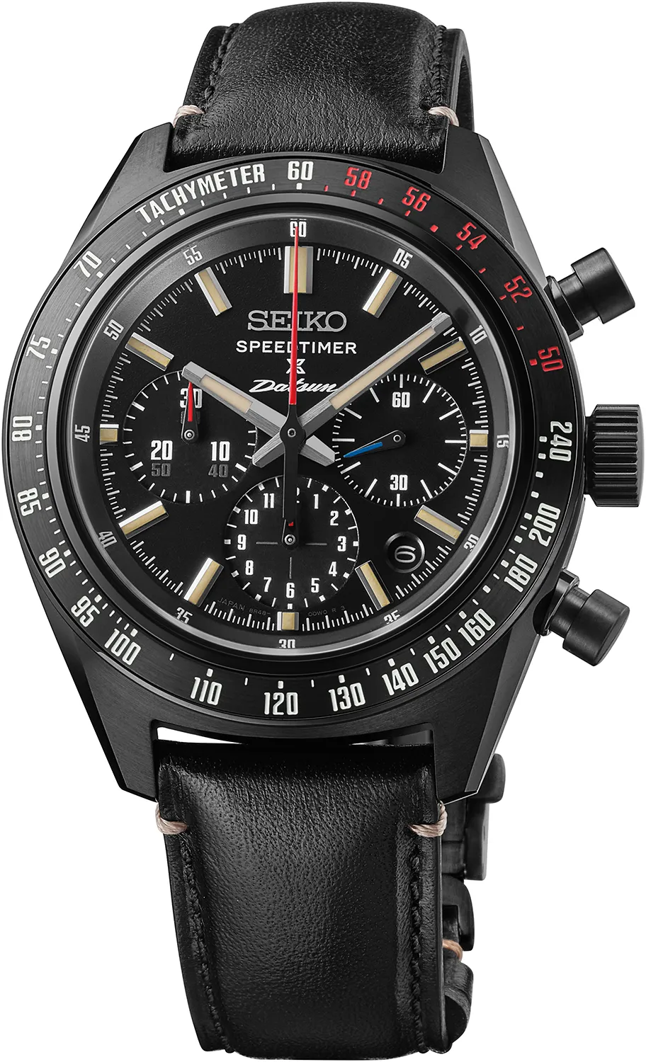 Seiko Prospex Speedtimer X Datsun 240Z联名表款 SRQ057J1,11万元。品牌提供