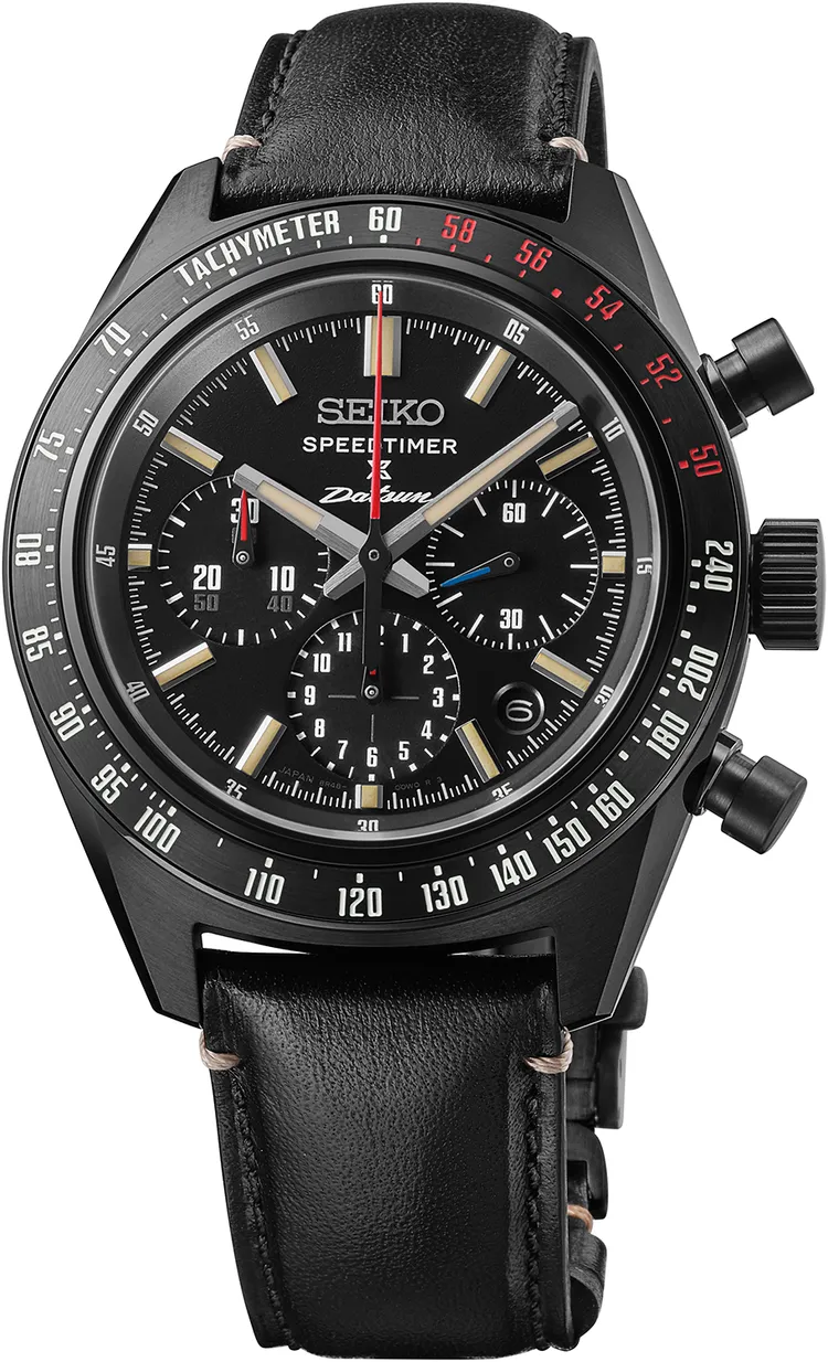 Seiko Prospex Speedtimer X Datsun 240Z聯名錶款 SRQ057J1，11萬元。品牌提供