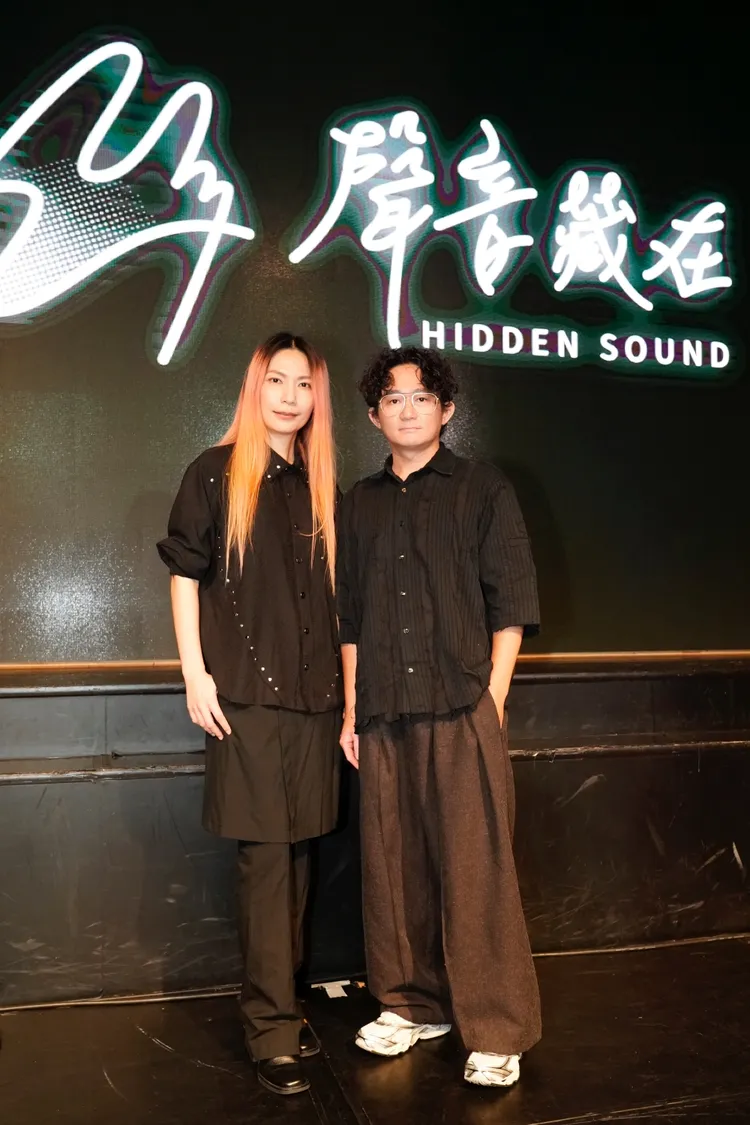 Tizzy Bac被手語之美吸引，打趣不想演出了。聲音藏在提供