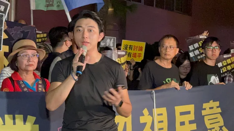 台大學生會會長陳柏承。江孟謙攝