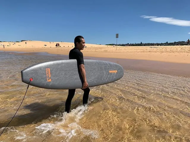 衝浪是梁朝偉喜歡的運動之一。翻攝梁朝偉IG