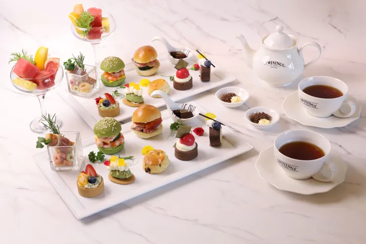 LA FESTA異國料理餐廳「英倫雅宴雙人下午茶」。業者提供