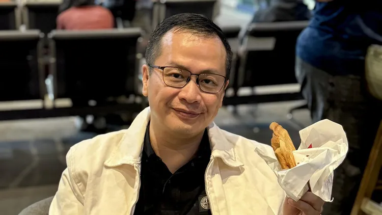 羅智強到台中進行黨員座談會。翻攝自羅智強臉書