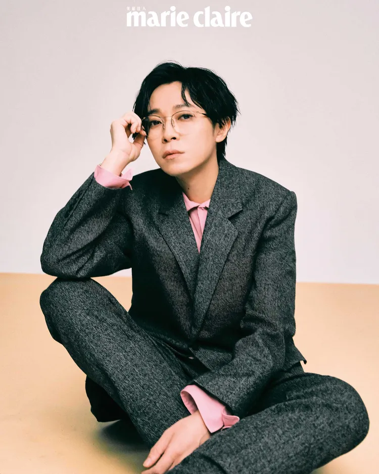 吳青峰拍攝《Marie Claire美麗佳人》封面。《Marie Claire美麗佳人》國際中文版提供