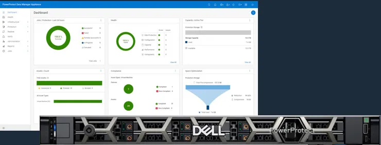 Dell PowerProtect Data Manager Appliance。Dell提供