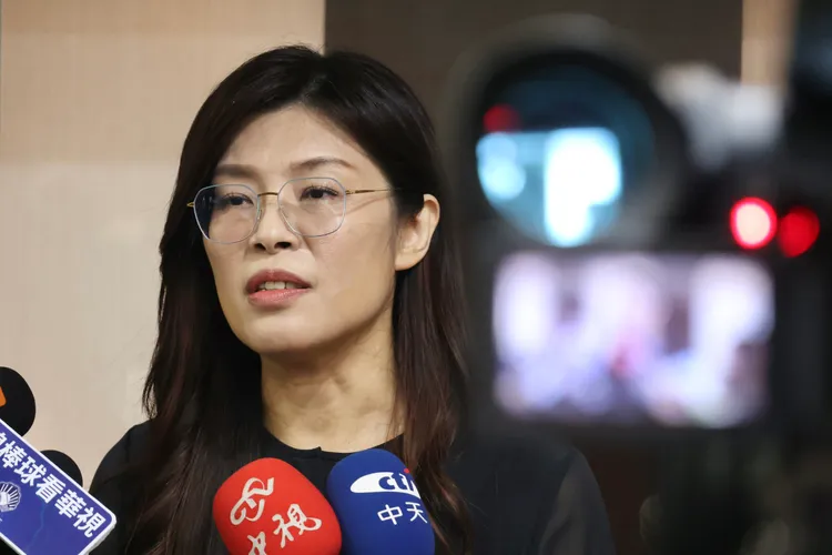 國民黨主席候選人鄭麗文。莊宗達攝