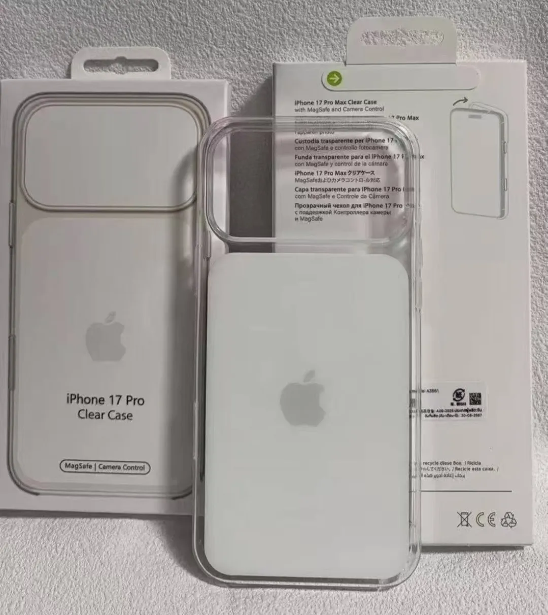 iPhone 17 Pro傳將推出半透明保護殼。Majinbu Official