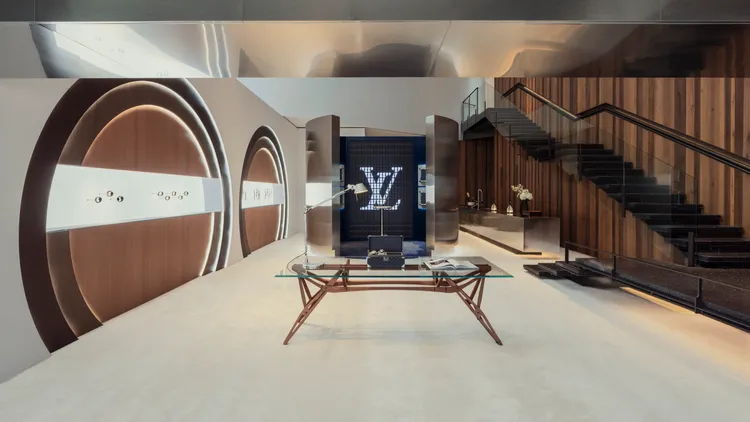 LV頂級珠寶展展場。品牌提供