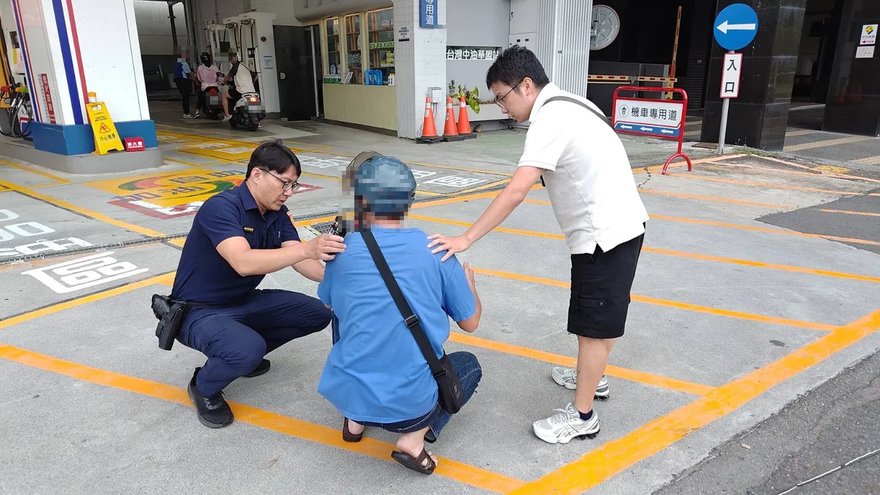 鼓山警分局侦办此案,询后将陈男依杀人未遂移送法办。民众提供