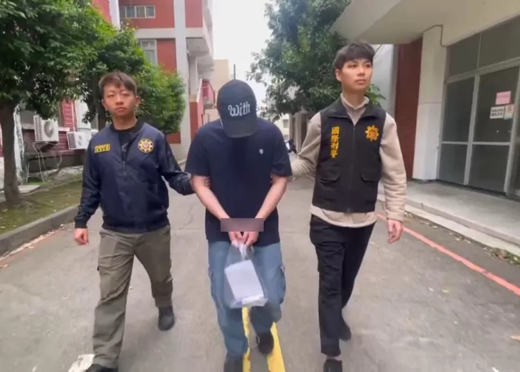 太陽聯盟林男操控越南籍車手並洗錢。警方提供