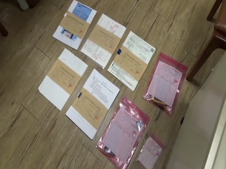 警方起獲犯罪證物。民眾提供