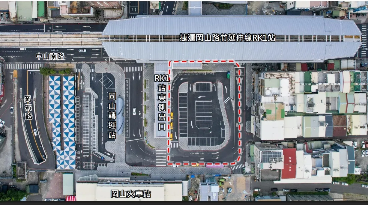 该联开案区域位置图。高市捷运局提供