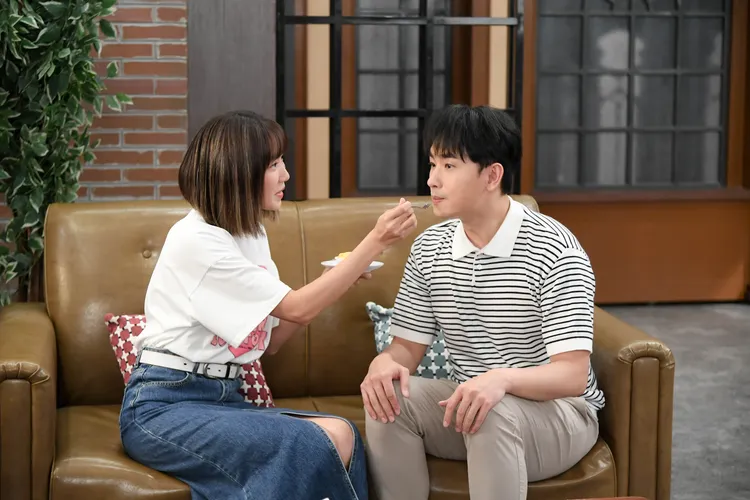 陳謙文最近太操瘦了4公斤。三立提供