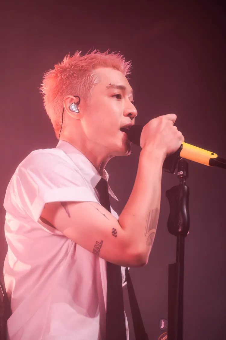 周湯豪搖滾開唱，魅力席捲全場。環球音樂提供