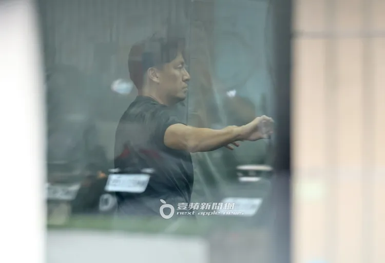 張震到「悍酷」運動工作室健身。特勤中心攝