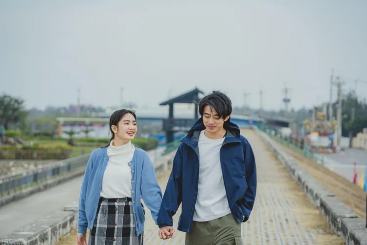 初孟軒與雷嘉汭《詭鄉》升格戀人。一群獨角鯨娛樂提供