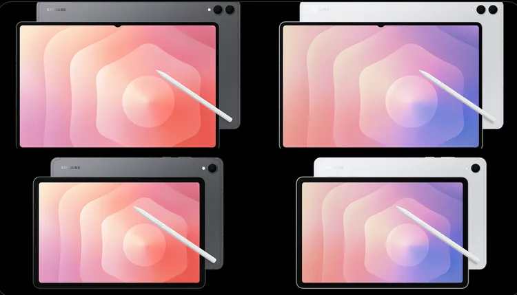 三星Galaxy Tab S11與Tab S11 Ultra外觀與規格提前曝光，傳將搭載天璣9400+晶片。Evan Blass X