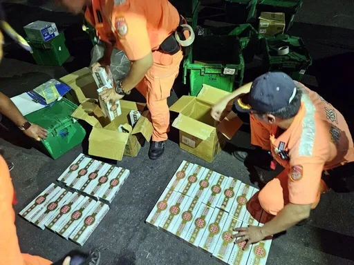 嚴守商港口!第四岸巡隊緝獲4違禁品案 私菸、電子煙都沒了!